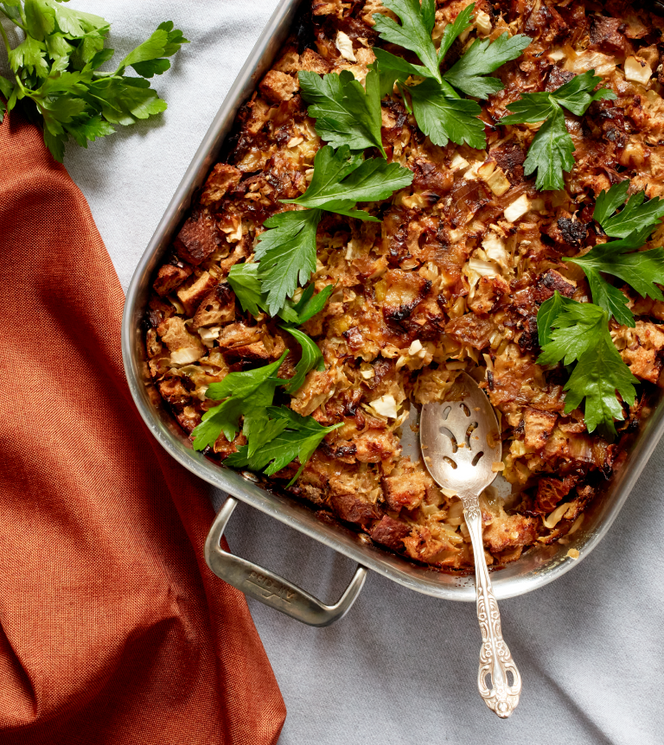 Onion, Leek, and Cabbage Panade