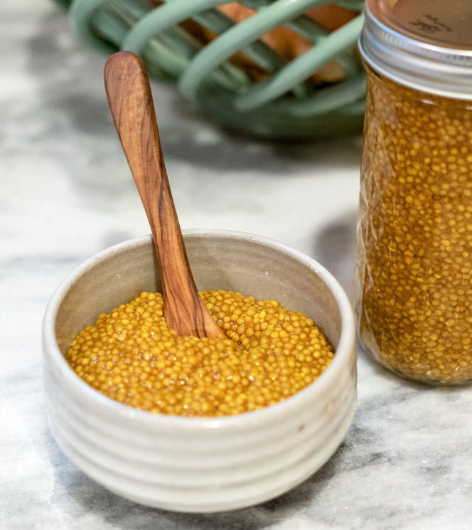 Pickled Mustard Seeds