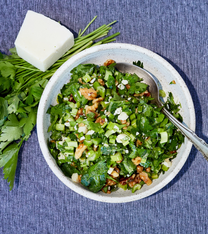 Celery & Walnut Salad