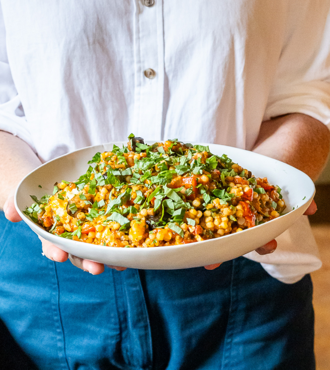 Fregola alla Norma