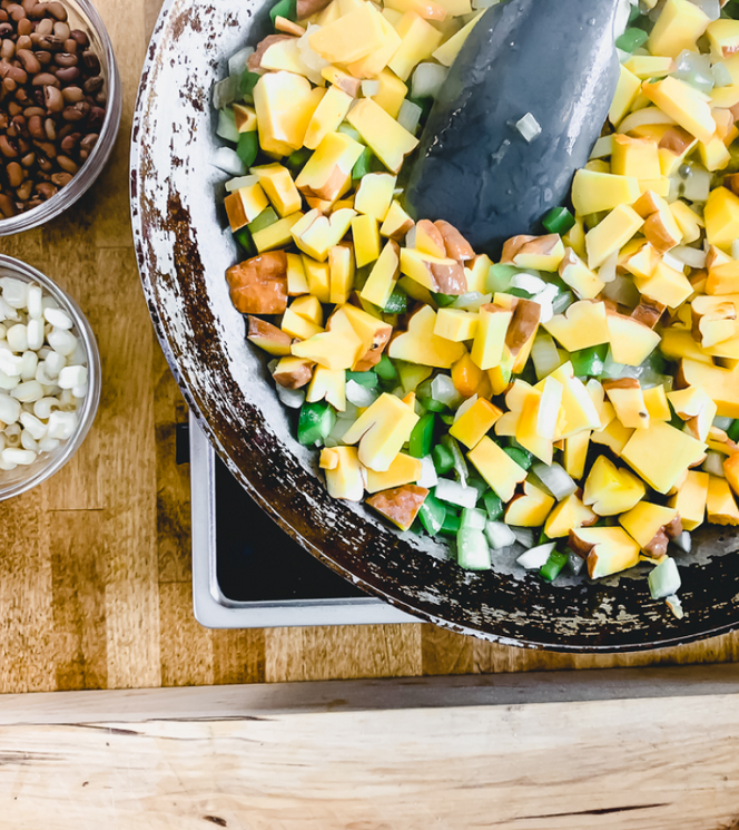 Hominy with Beans & Squash | Wellspent Market