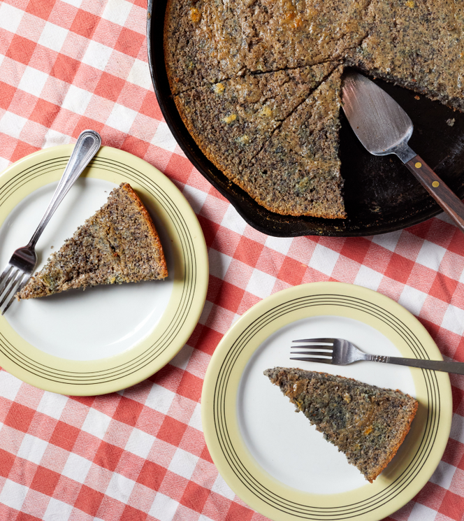 Kate’s Blue Cornbread
