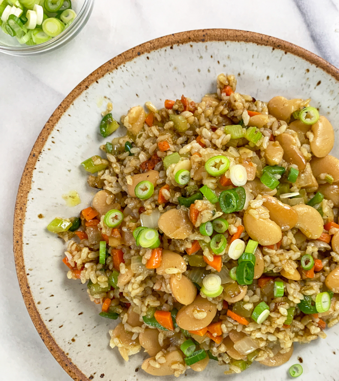 Lima Bean Fried Rice