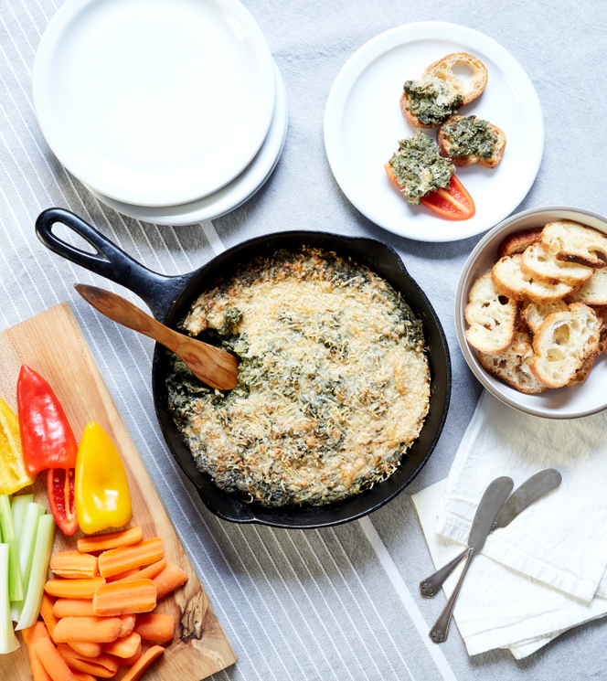 Nettle Artichoke Dip