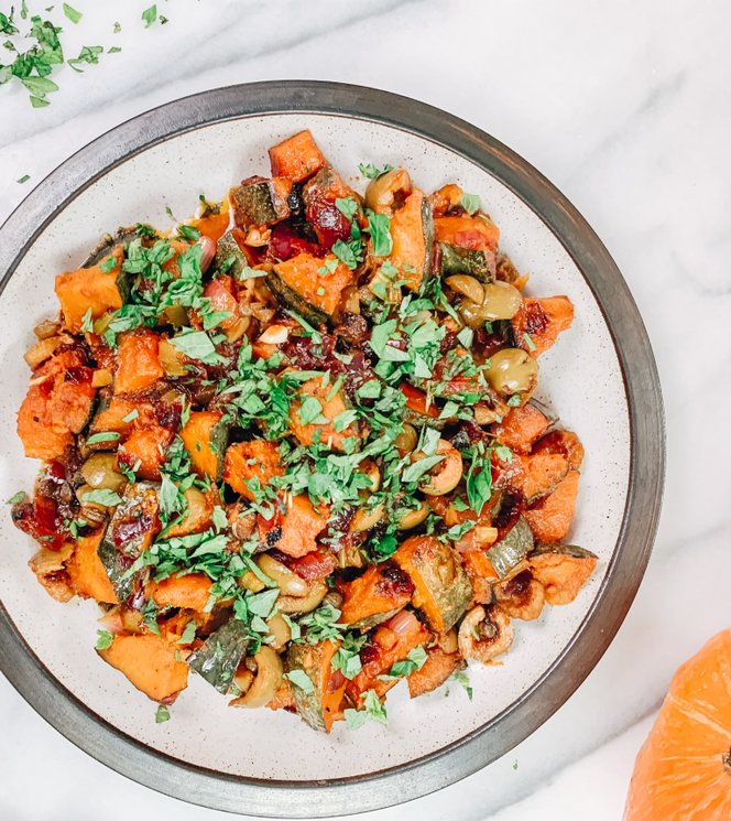 Winter Squash Caponata