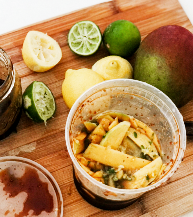 Green Mango & Soy Sauce