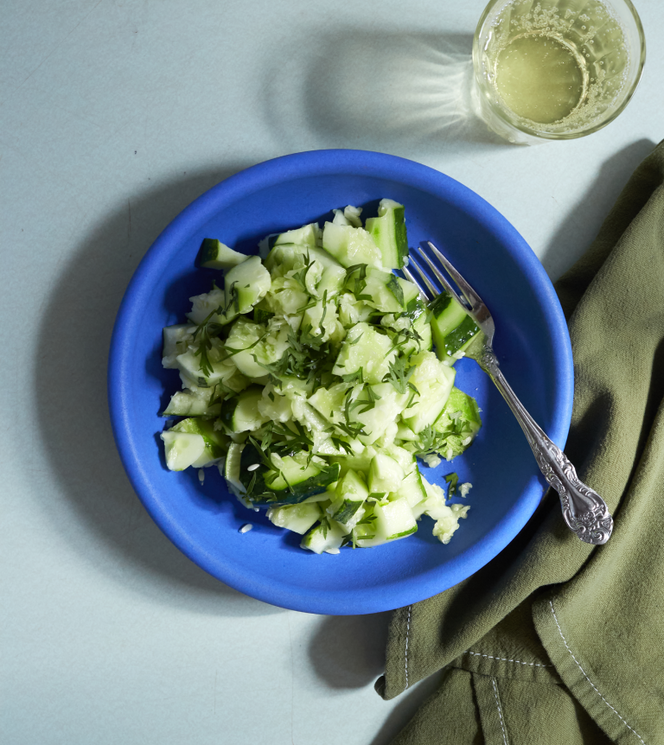 Smashed Cucumber Salad