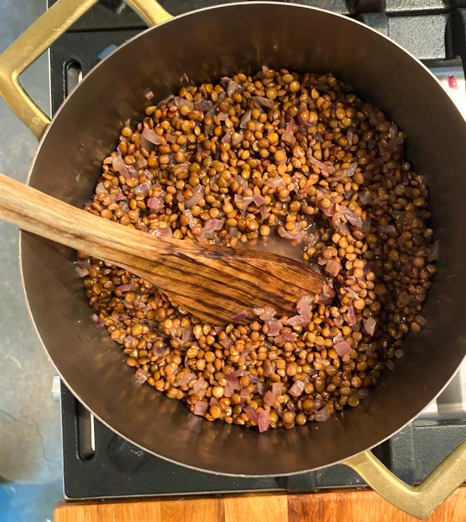 Barbeque Lentils