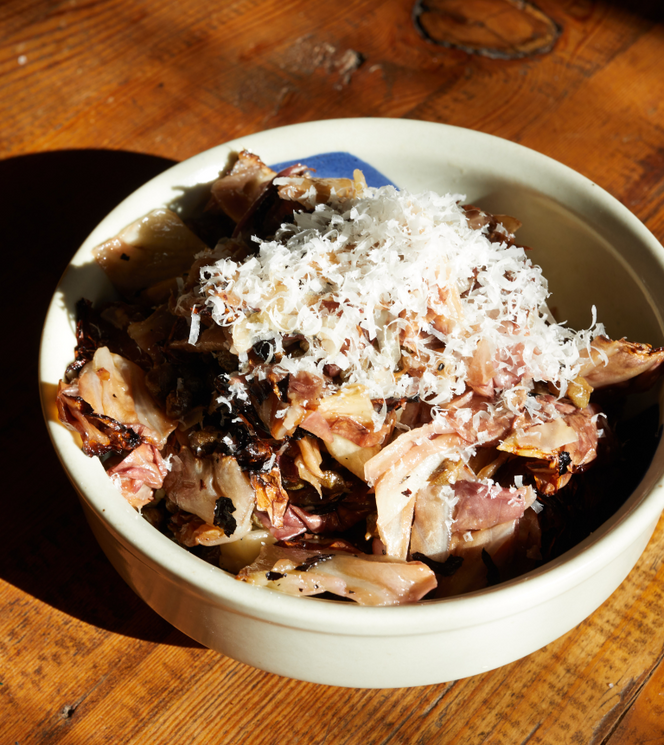 Charred Radicchio with Capers