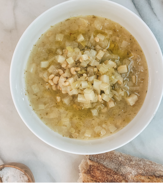 Fennel & Celery Root Soup