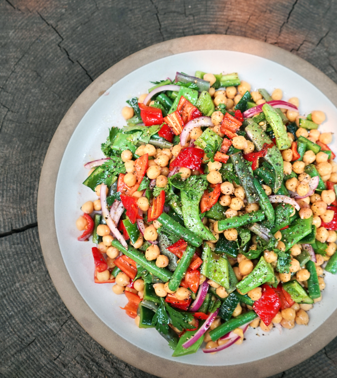 Garbanzo & Green Beans