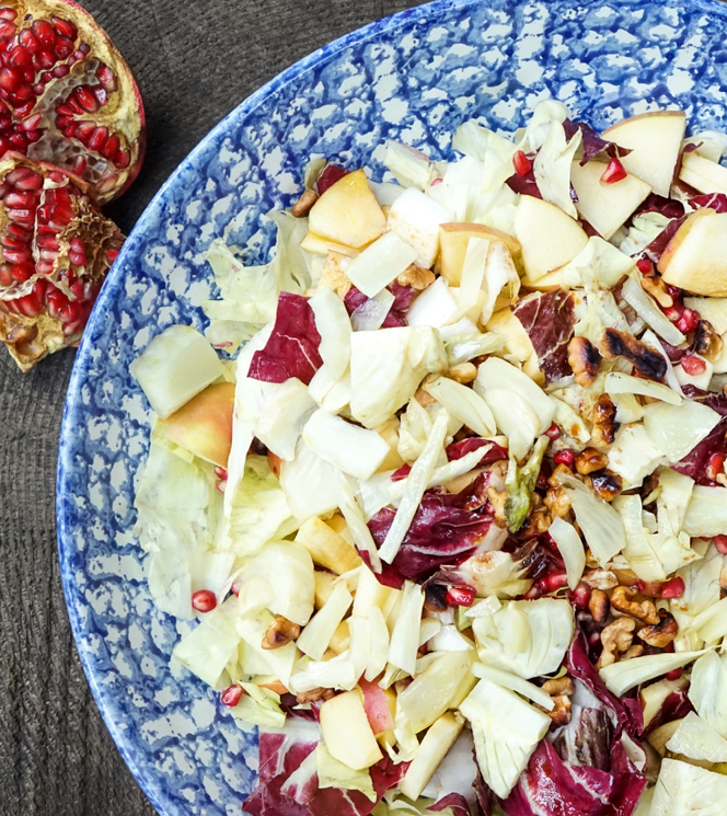 Radicchio with Apple & Roasted Fennel