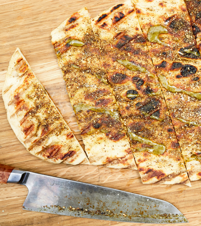 Grilled Za’atar Flatbread