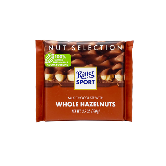 Milk Chocolate with Whole Hazelnuts