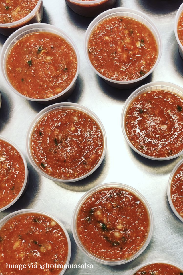 Fresh Mexican Salsa Hot Mama Salsa Gramal's Chilie Salsa