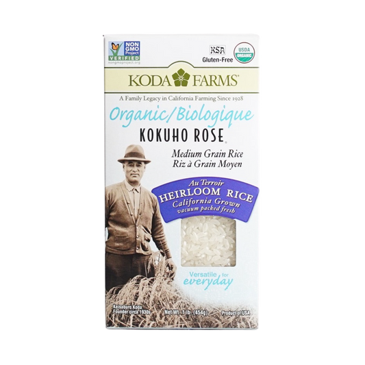 Kokuho Rose Heirloom White Rice